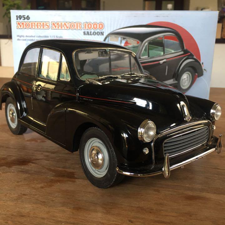 サンスター 1956 モーリスマイナー1000 サルーン 1/12 保管品 1956年 モーリス マイナー 1000 サルーン (グレイ)4782 サン