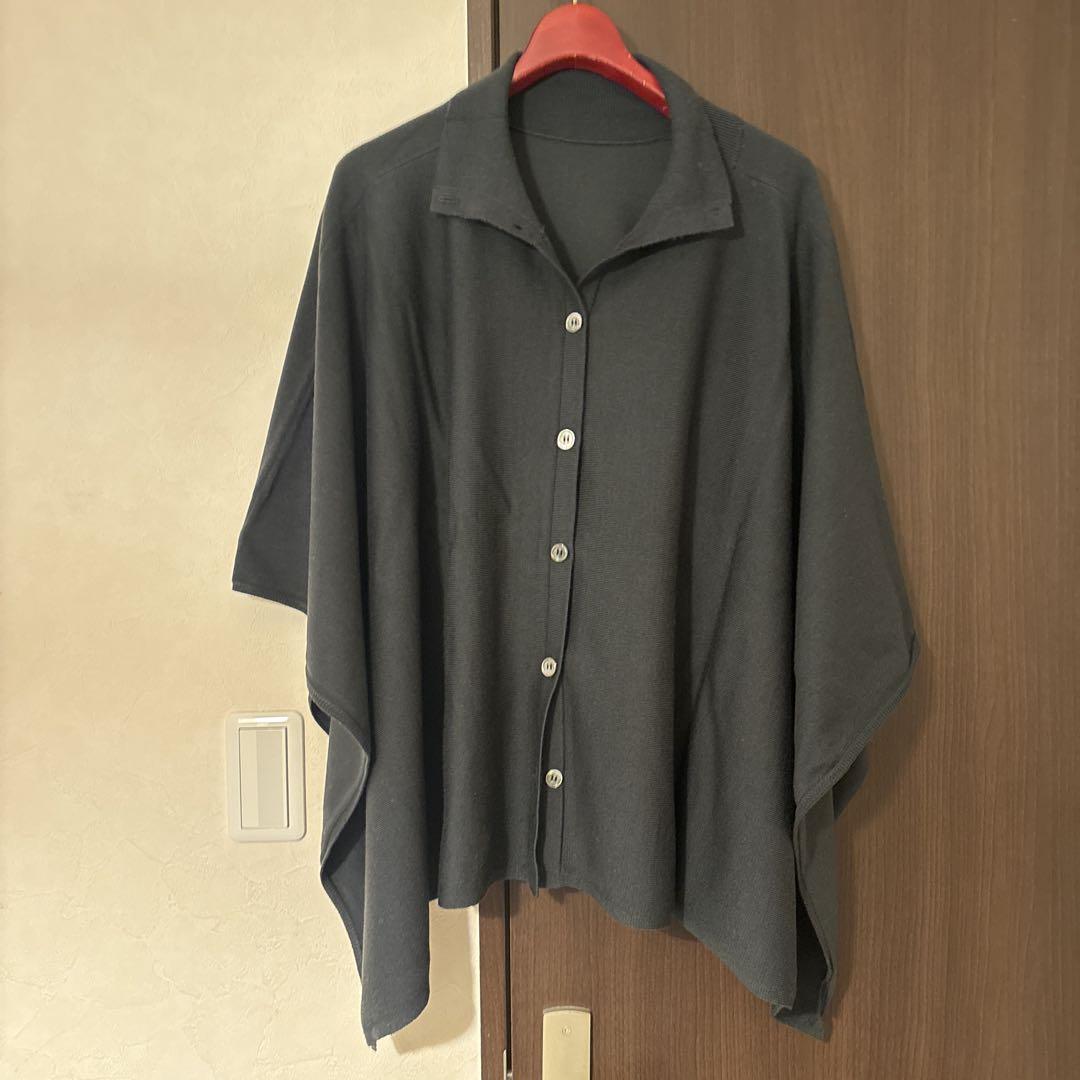 SOÉJU ウール混2WAYケープニット ソージュ （この冬の本命