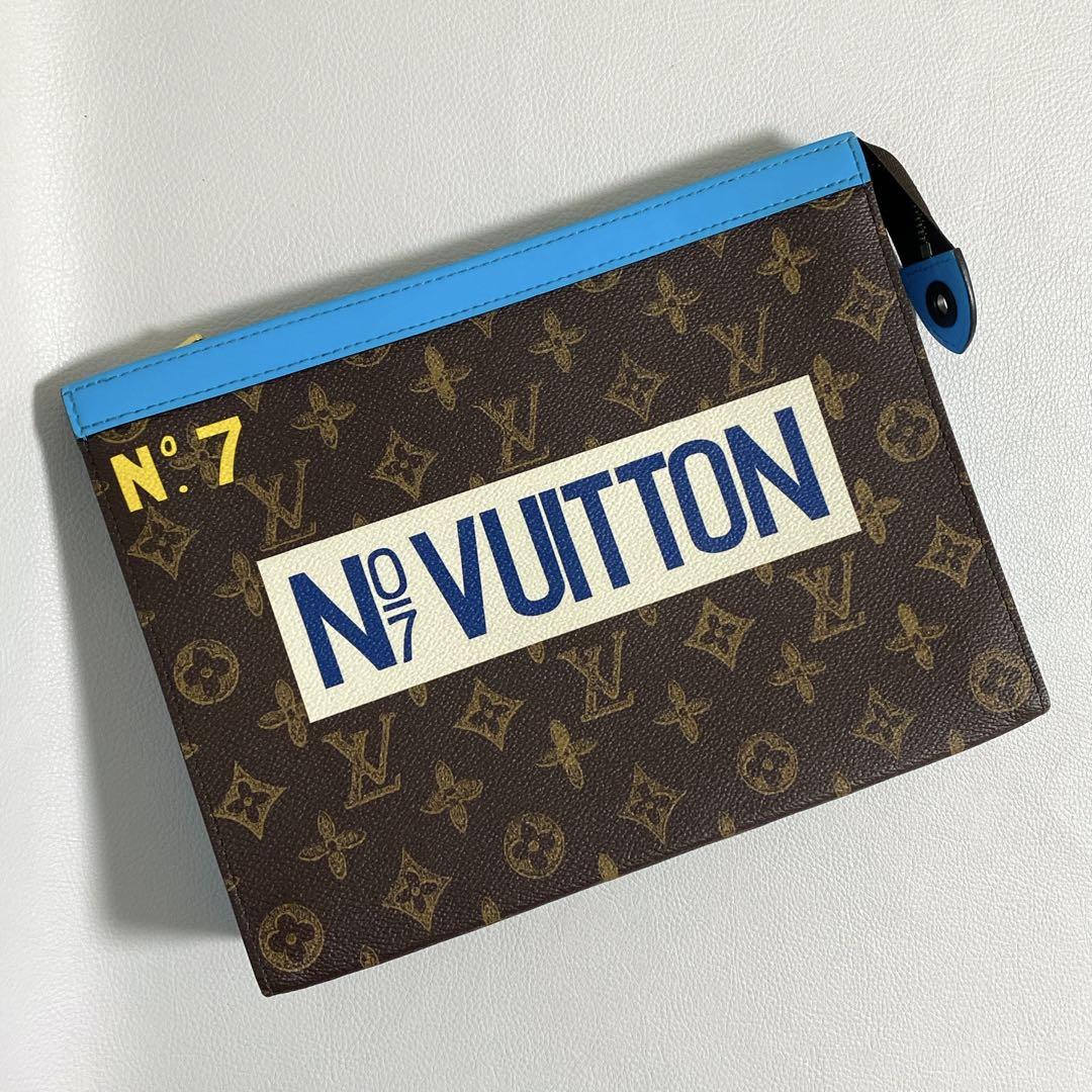 LOUIS VUITTON / モノグラム ポシェットヴォワヤージュMM N°7