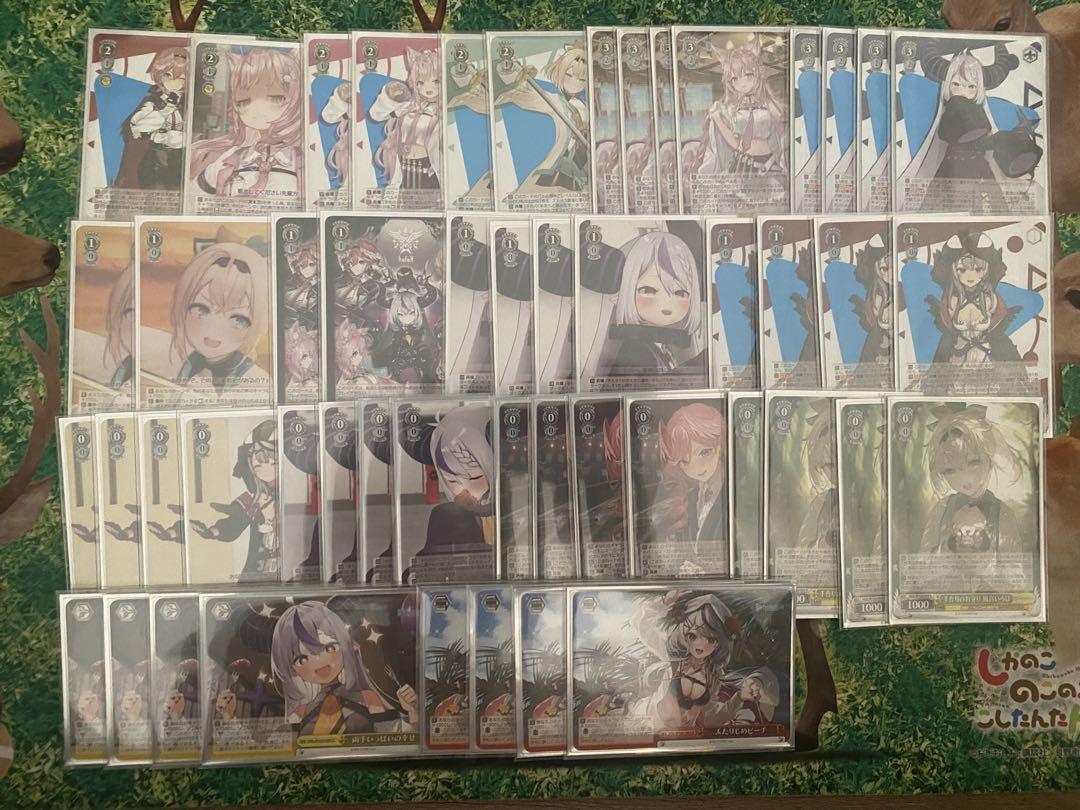 ヴァイスシュヴァルツ ホロライブ まとめ売り C UC R RR RRR PR