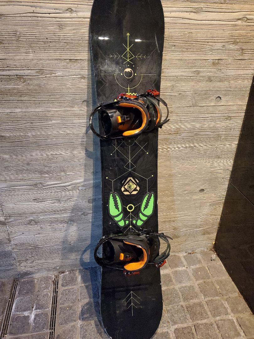 ❄️ロシニョール　スノボ板　デコイ　１５０　バインセット　サロモン　リズム 楽天市場】スノーボード 板 3点セット（ブランドロシニョール