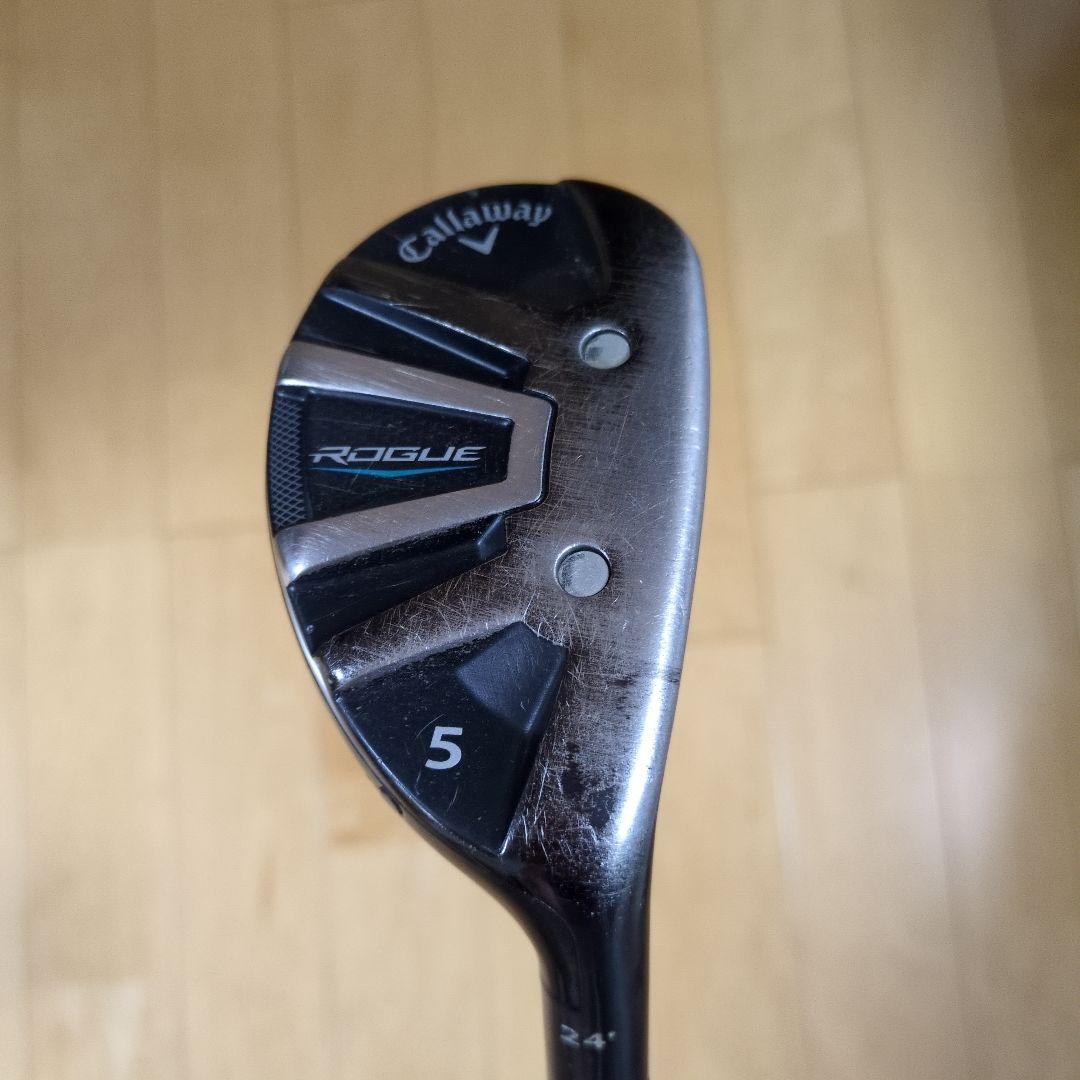 Callaway Rogue 5番ユーティリティ 24度 Callaway Rogue 5番ユーティリティ 24度（ユーティリティー