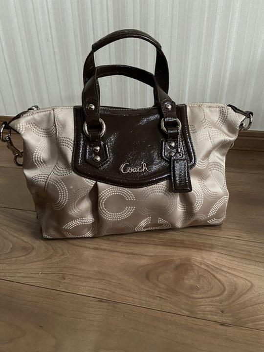 Coach コーチ　ハンドバッグ 楽天市場】コーチ ミニシグネチャー ハンドバッグ トートバッグ