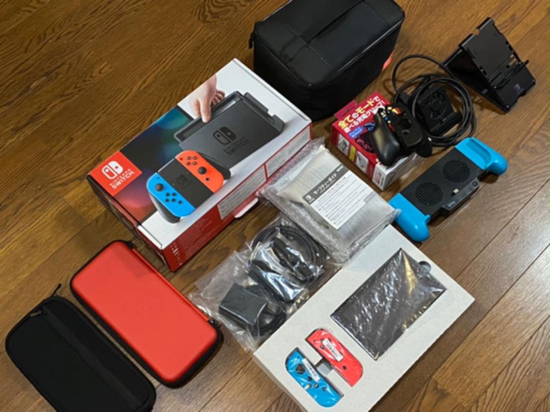 初期 任天堂 Switch ネオンブルー 旧型 本体 ニンテンドー