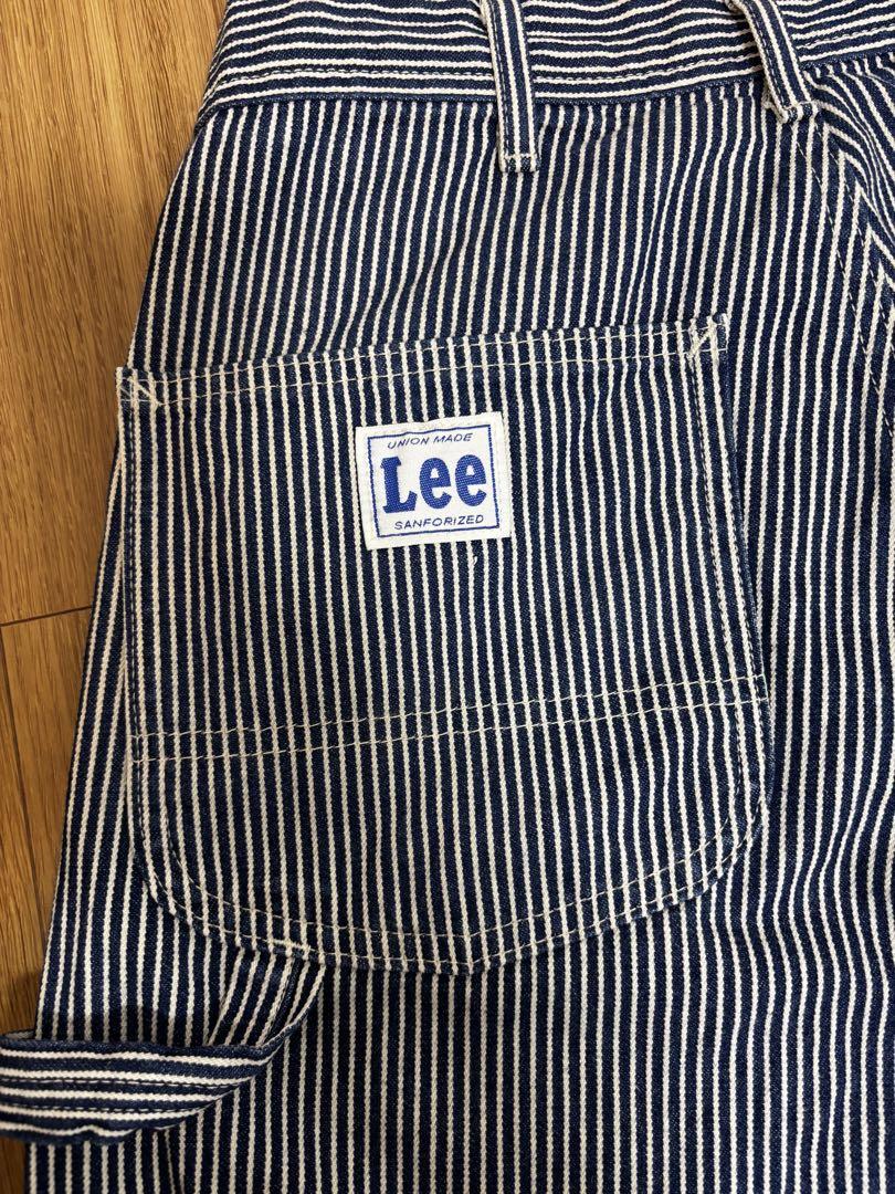 【美品】Lee リー ダンガリーズ ペインターパンツ ワークパンツ ヒッコリー 美品】Lee リー ダンガリーズ ペインターパンツ ワークパンツ