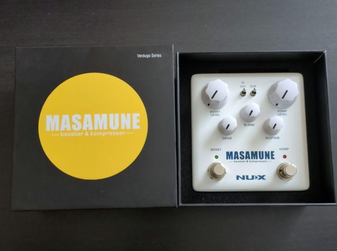 NUX masamune ニューエックス マサムネ Amazon | NUX Masamune Booster ＆ Kompressor ギター