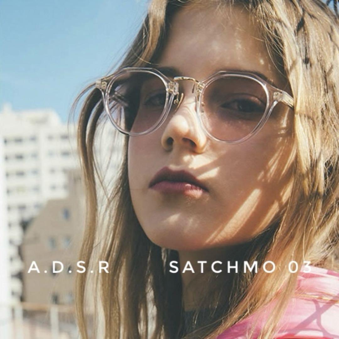 A.D.S.R サングラス SATCHMO サッチモ　03 純正ケース　美品 A.D.S.R サングラス SATCHMO サッチモ 03 純正ケース 美品