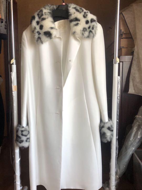 【極美品】伊太利屋 フラワー総レース ロングコート チェスターコート 花柄 ゴブラン織 花柄 ロングコート（0119MR02） | COMME CA