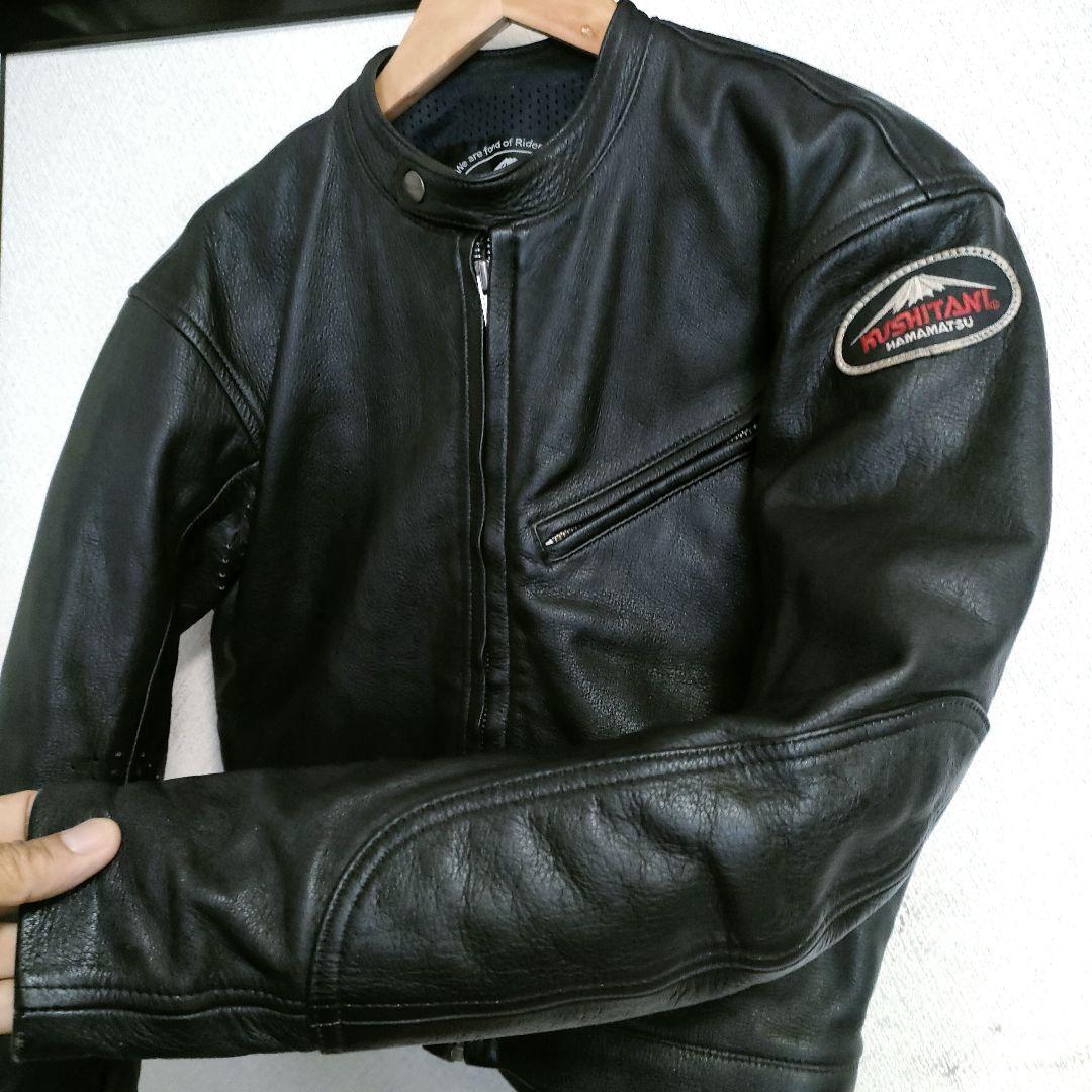 クシタニ ライディング 本革 ライダース ジャケット パンチング
