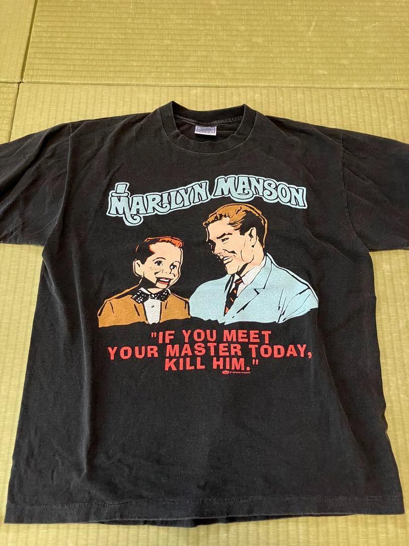 ビンテージ マリリンマンソン Tシャツ シングルステッチ
