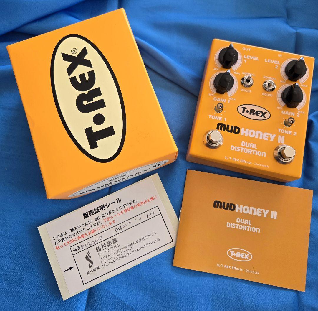 T-REX★MUDHONEYⅡ歪みペダル★ジャンク品エフェクター送料無料 T‐REX Mudhoney 2 Tレックス 【 京王聖蹟桜ヶ丘店 】 | 島村楽器