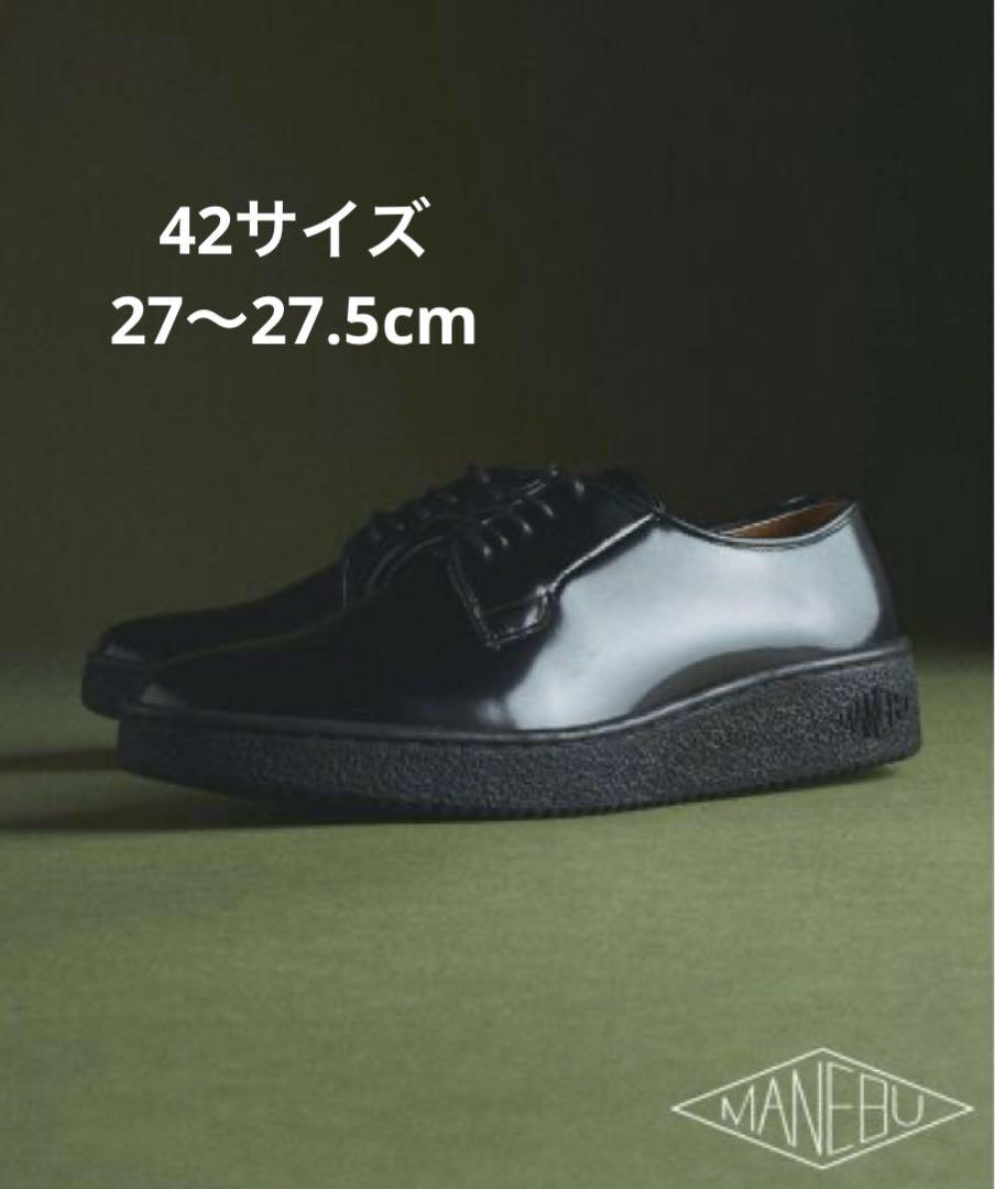 【値下げ新品未使用】マネブ MANEBU 417別注 HIHIN PANSOLE MANEBU マネブ シューズ（予約》MANEBU / マネブ 417別注 HIHIN