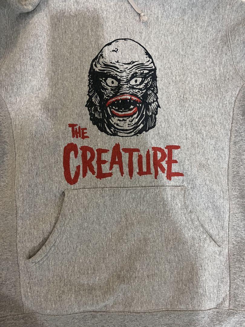 【美品】supreme universal コラボ パーカー　creature 美品】supreme universal コラボ パーカー creature（USJの