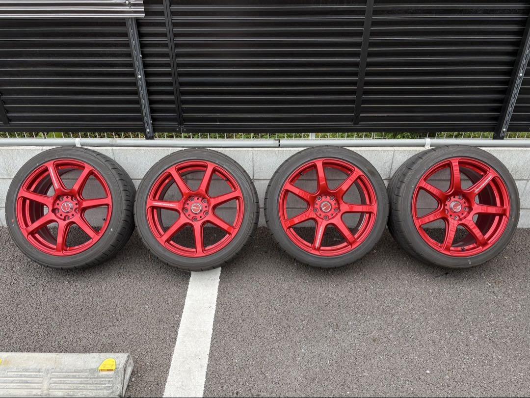 ワークエモーションT7R キャンディレッド 18インチ ワークエモーションT7R キャンディレッド 18インチ（WORK WORK