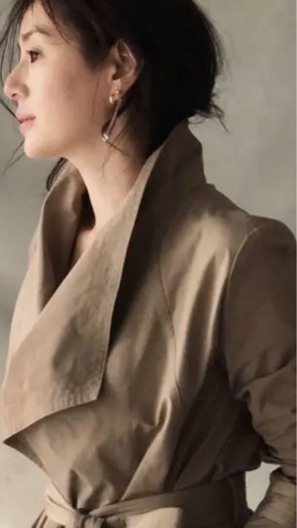 18時迄タイムセール！井川遥 loinロワン トレンチコート （more