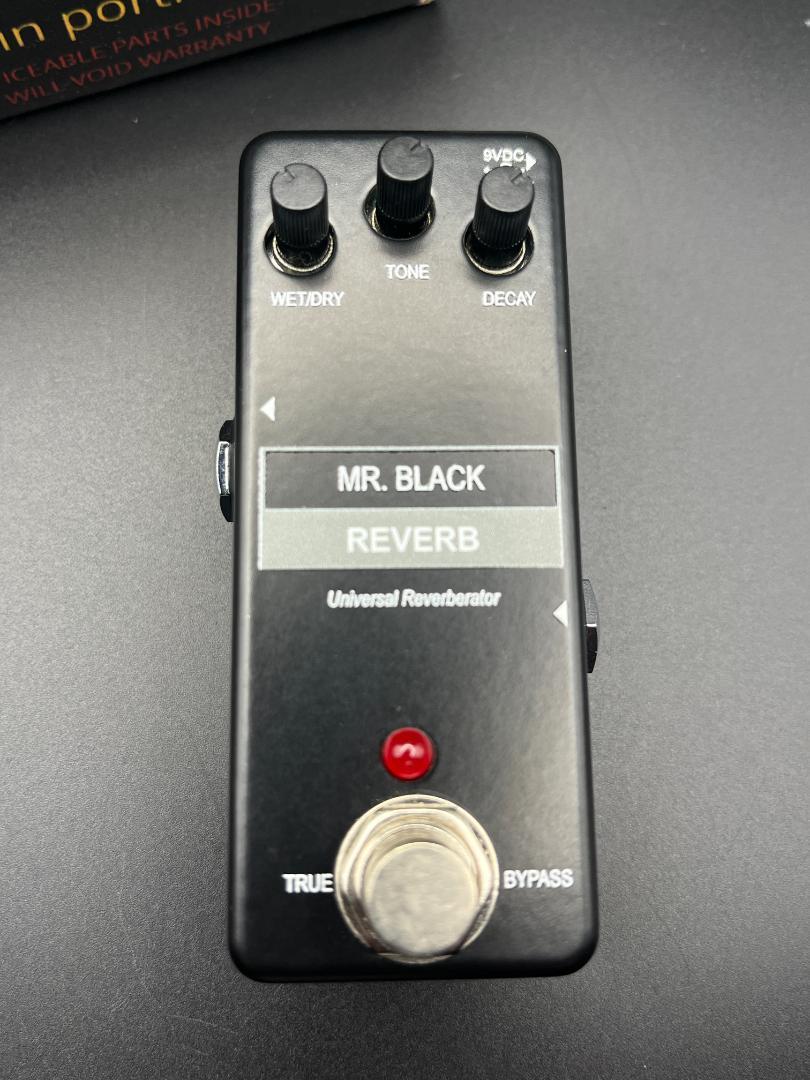 MR.BLACK REVERB ミニサイズ リバーブペダル MR.BLACK REVERB ミニサイズ リバーブペダル（完璧わいふによる