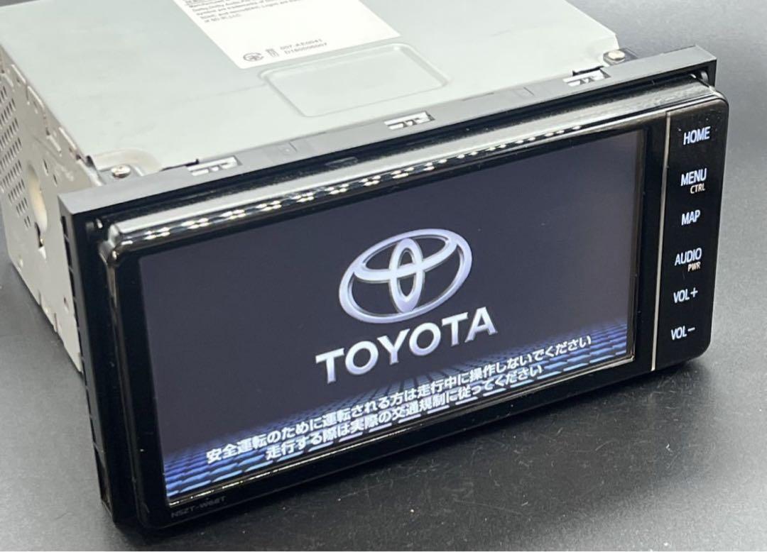 ナビNSZT-W68T トヨタ純正ナビ トヨタ純正ナビ ( NSZT-W68T ) ? 年秋版地図データ(トヨタ純正
