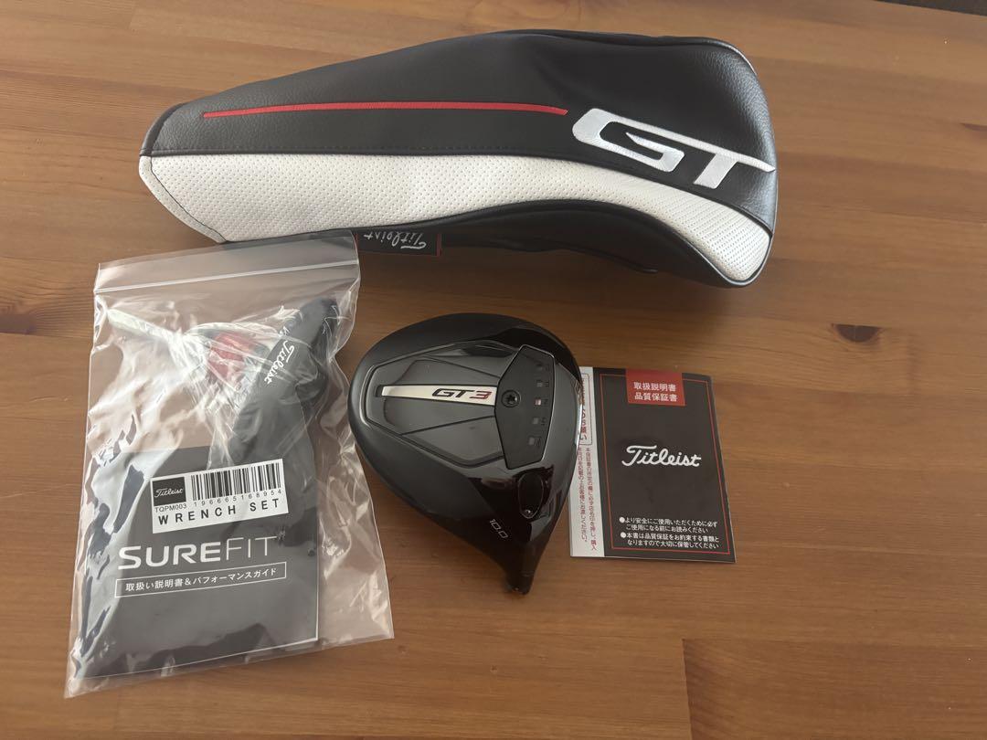 美品 タイトリスト GT3 10° ドライバー ヘッド Titleist（新品