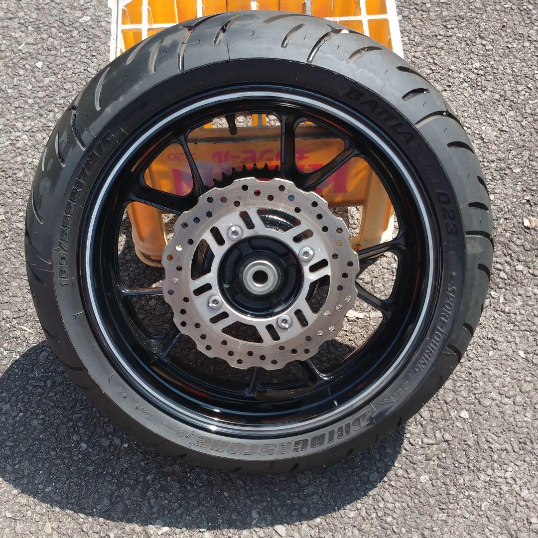 マユみん ZRX1200DAEG 純正ホイール タイヤ付き ダエグ 海外ブランド マユみん様専用 ZRX1200DAEG 純正ホイール タイヤ