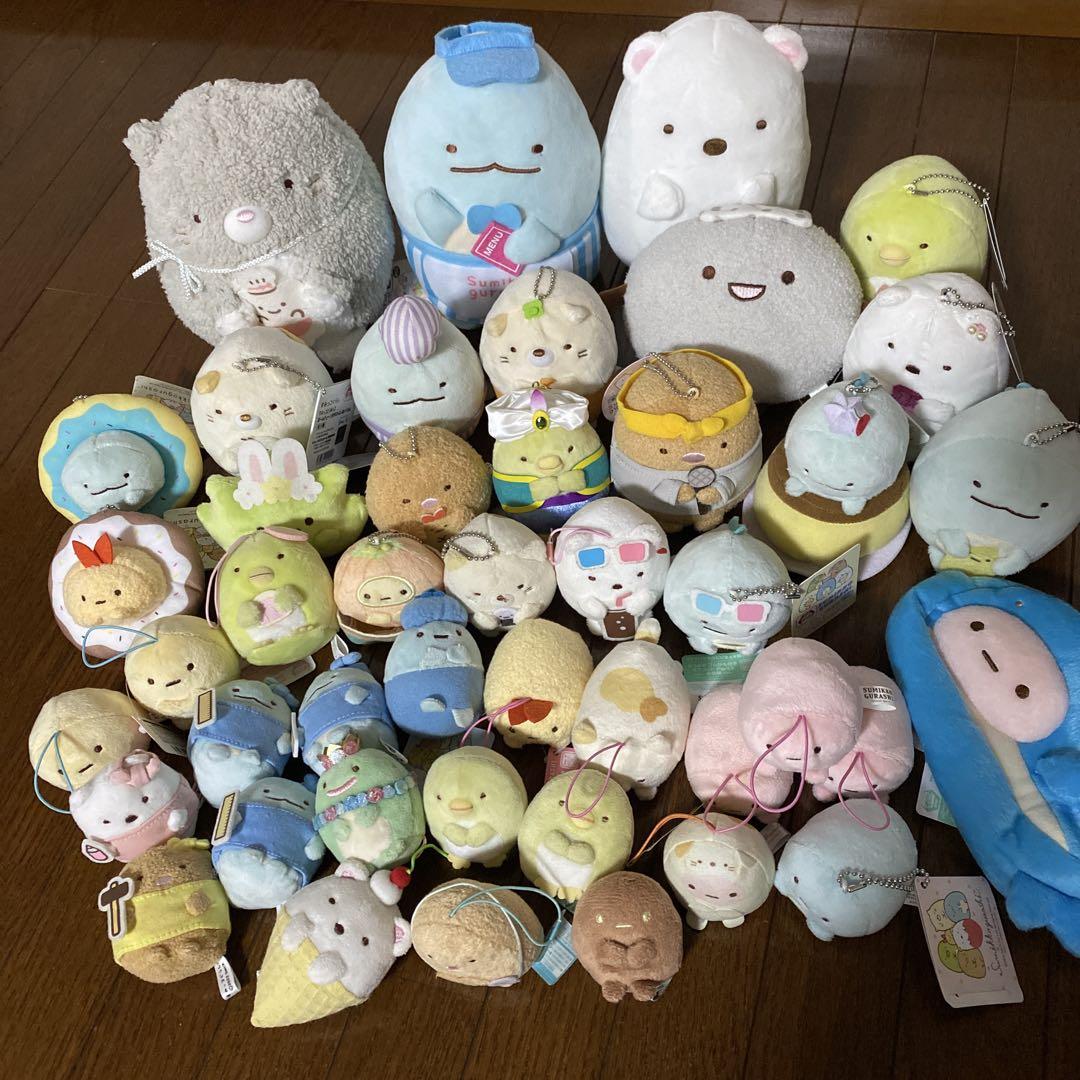 すみっこぐらし　ぬいぐるみ　まとめ売り すみっこぐらし ぬいぐるみ まとめ売り - メルカリ