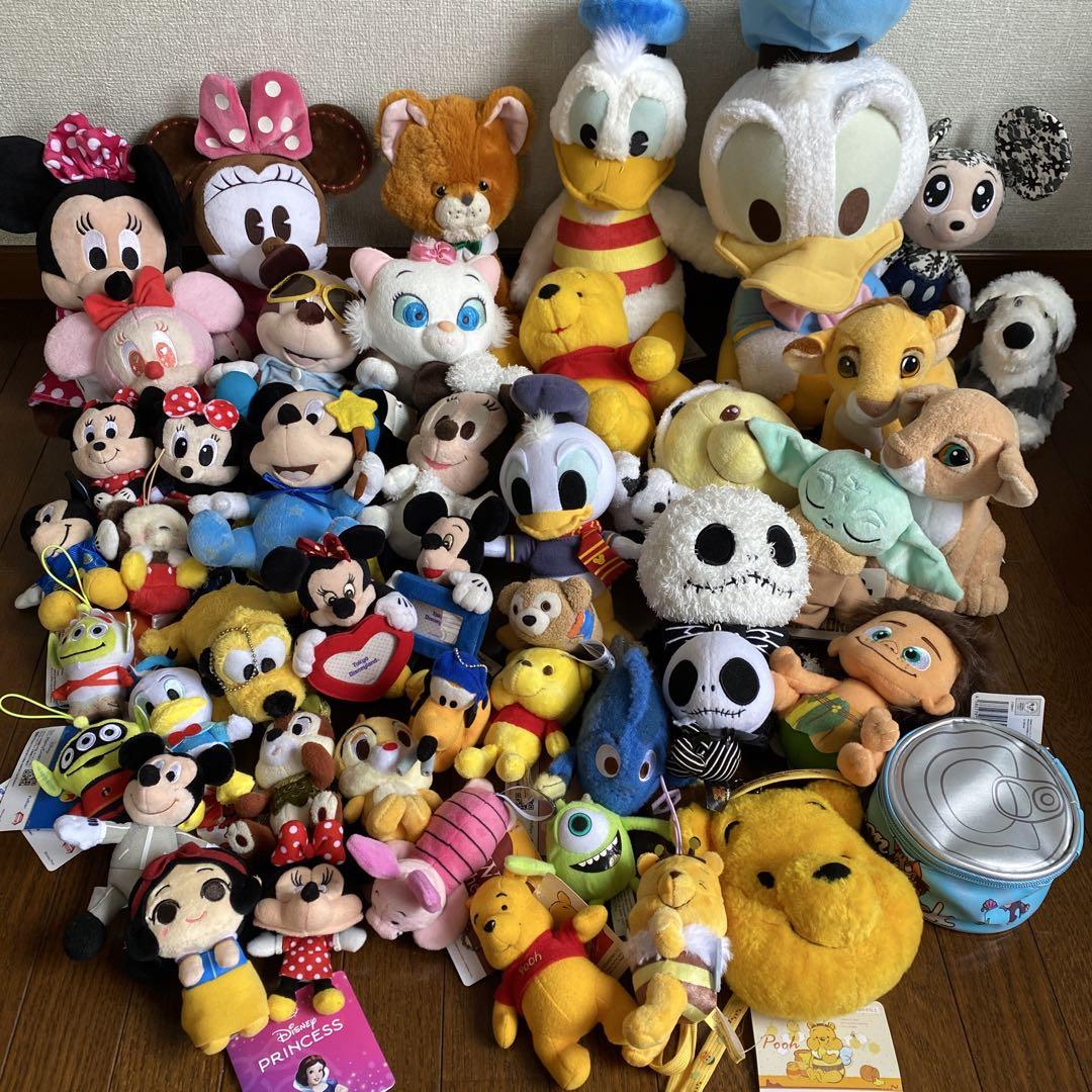 カナダ産ムース ディズニー ぬいぐるみ 他　まとめ売り ディズニーストア チップとデール 切り株 ぬいぐるみ｜Yahoo