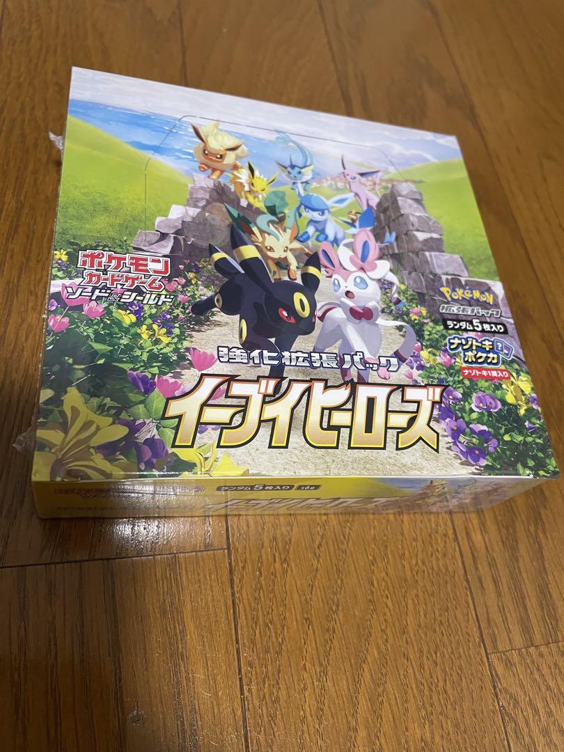 ポケモン - ☆シュリンク付き☆ポケモンカード　イーブイヒーローズボックス ✨未開封・新品✨ ポケモンカード イーブイヒーローズ BOX