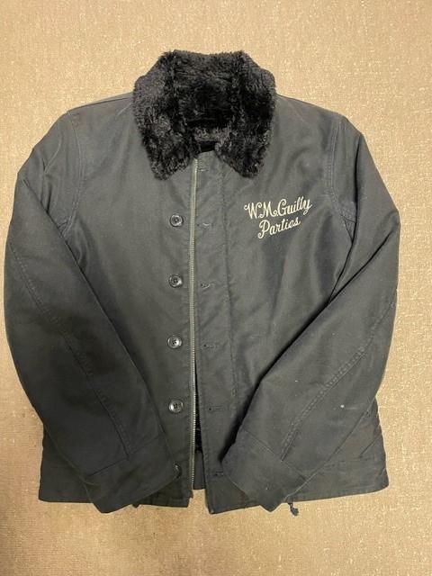 WAKCO MARIA ワコマリア　N-1 デッキジャケット　黒 WACKO MARIA (ワコマリア) N-1 DECK JACKET N-1 デッキ