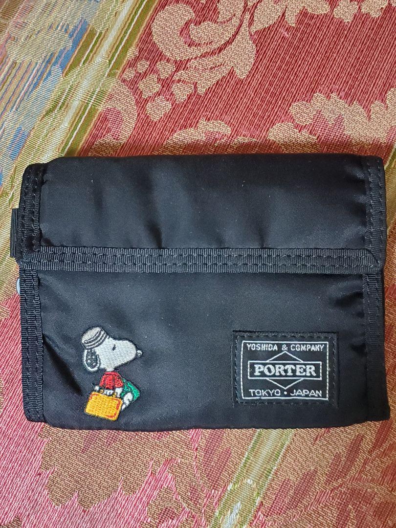 JOE PORTER ジョーポーター スヌーピー 財布 ウォレット 美品】ポーター JOE PORTER 長財布 スヌーピー ナイロン
