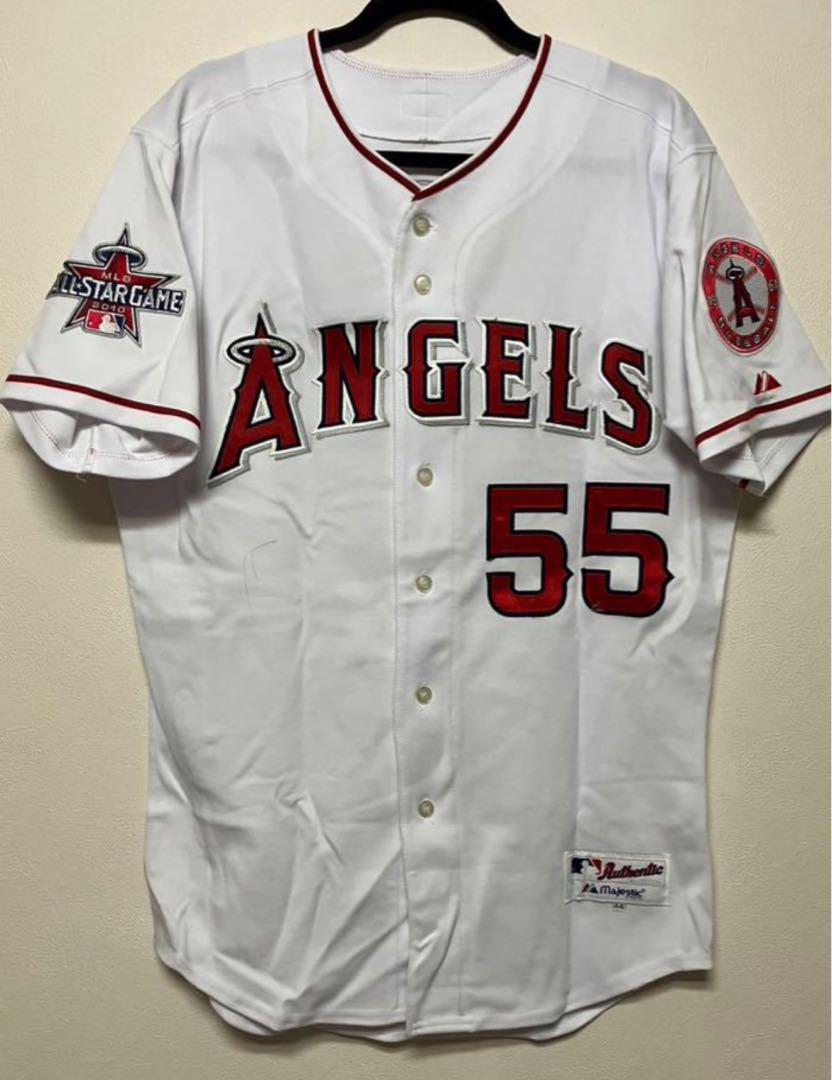 未使用　Angels エンジェルス　松井秀喜　ユニフォーム　送料無料 松井秀喜 エンジェルスホームユニホーム （松井秀喜 1年契約で