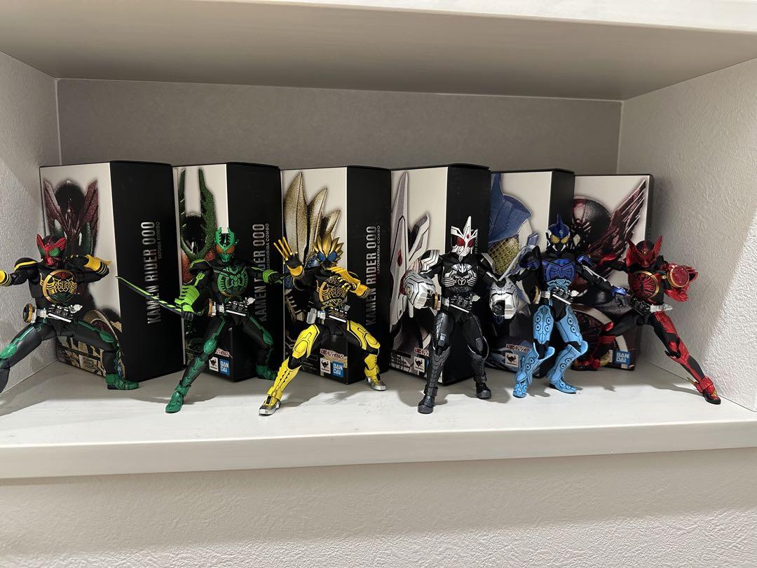 真骨彫 仮面ライダーオーズ セット 白鳥様専用 （レビュー】S.H.