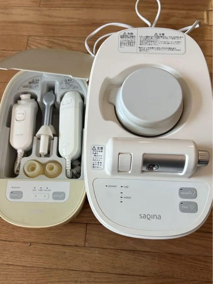 未使用品　サキナピノ　SAQINA pino　美顔器　クシ管付　2022年購入 未使用品 サキナピノ SAQINA pino 美顔器 クシ管付 2022年購入