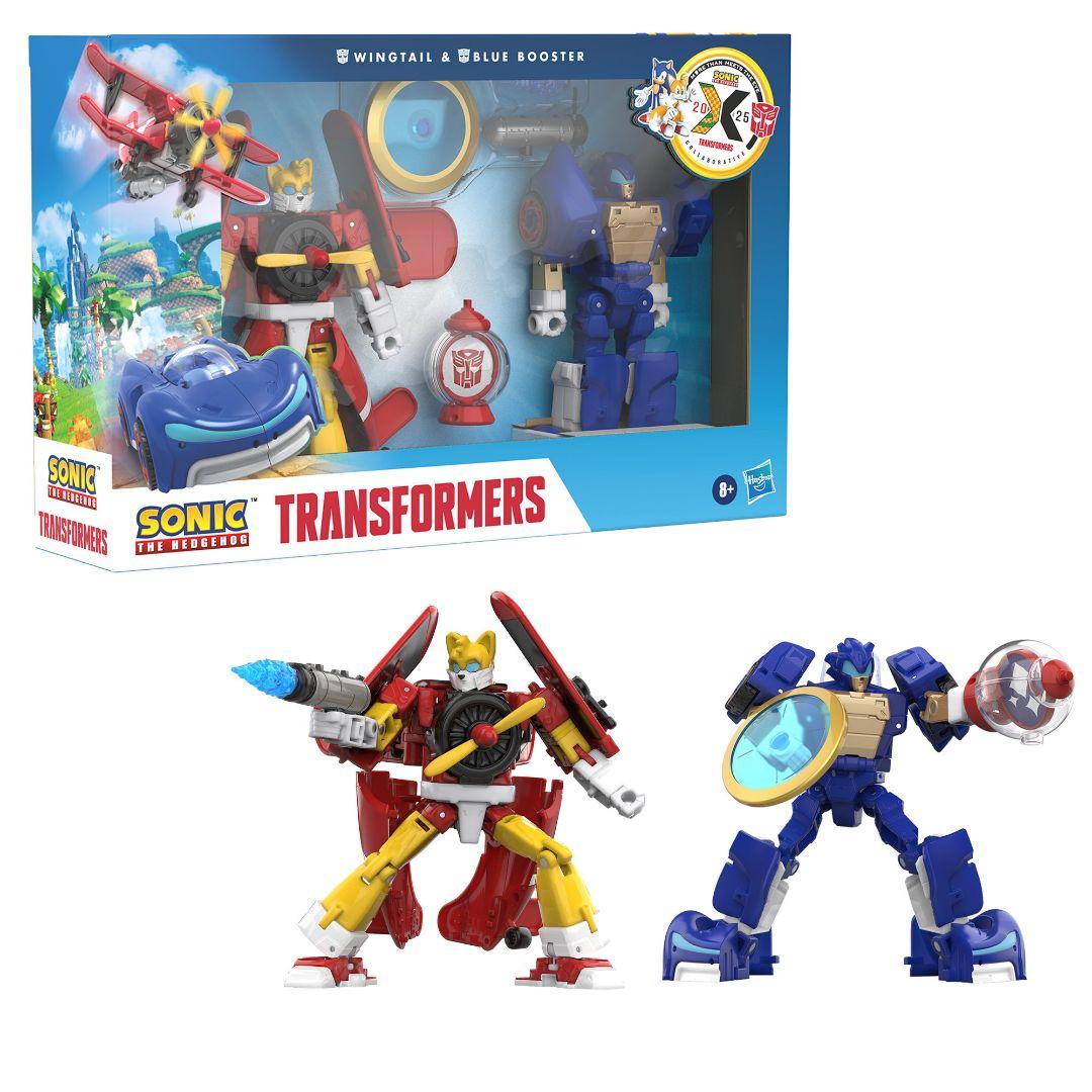 トランスフォーマー x ソニックコラボ ウイングテイル & ブルー