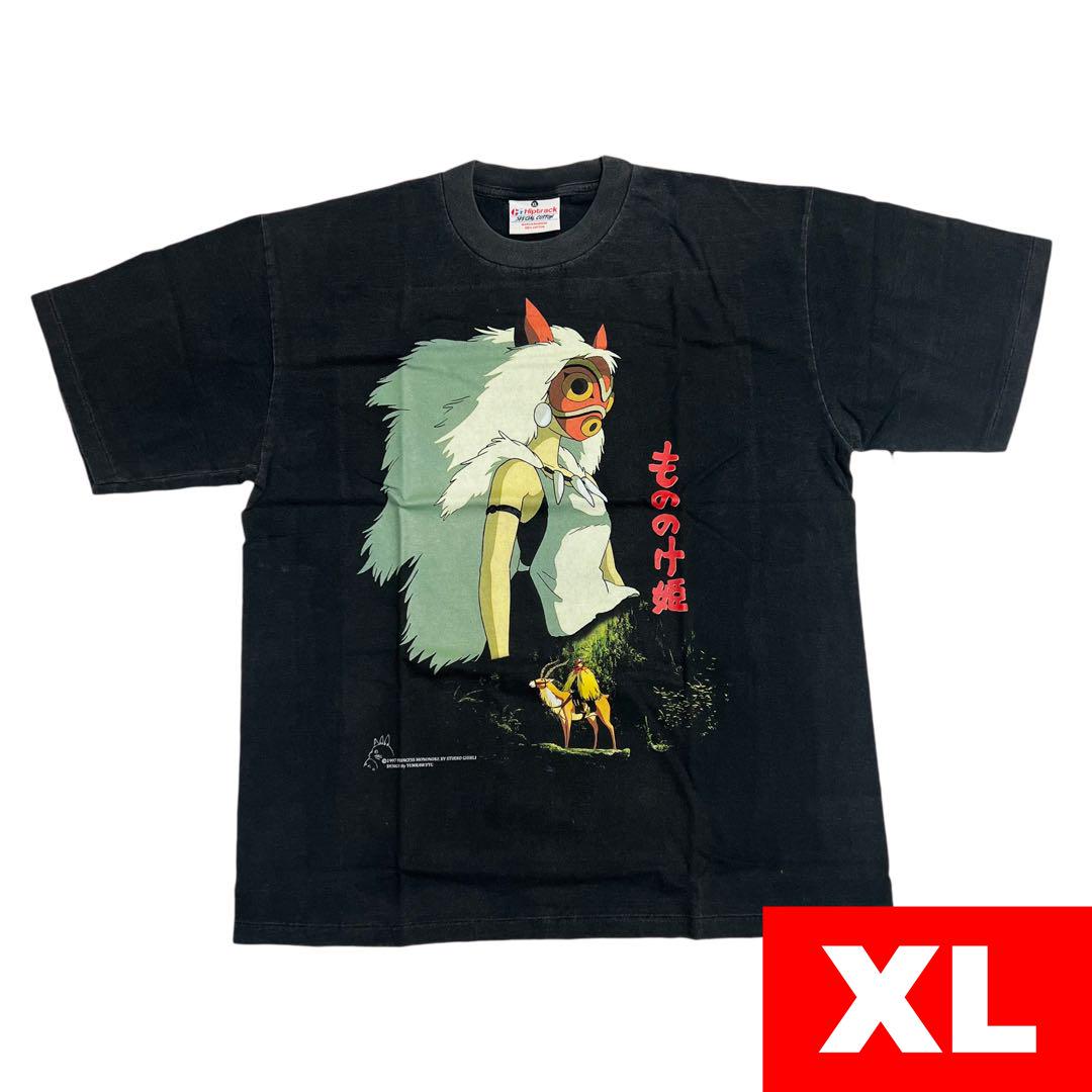もののけ姫 Tシャツ XLサイズ（もののけ姫』は20万円超え