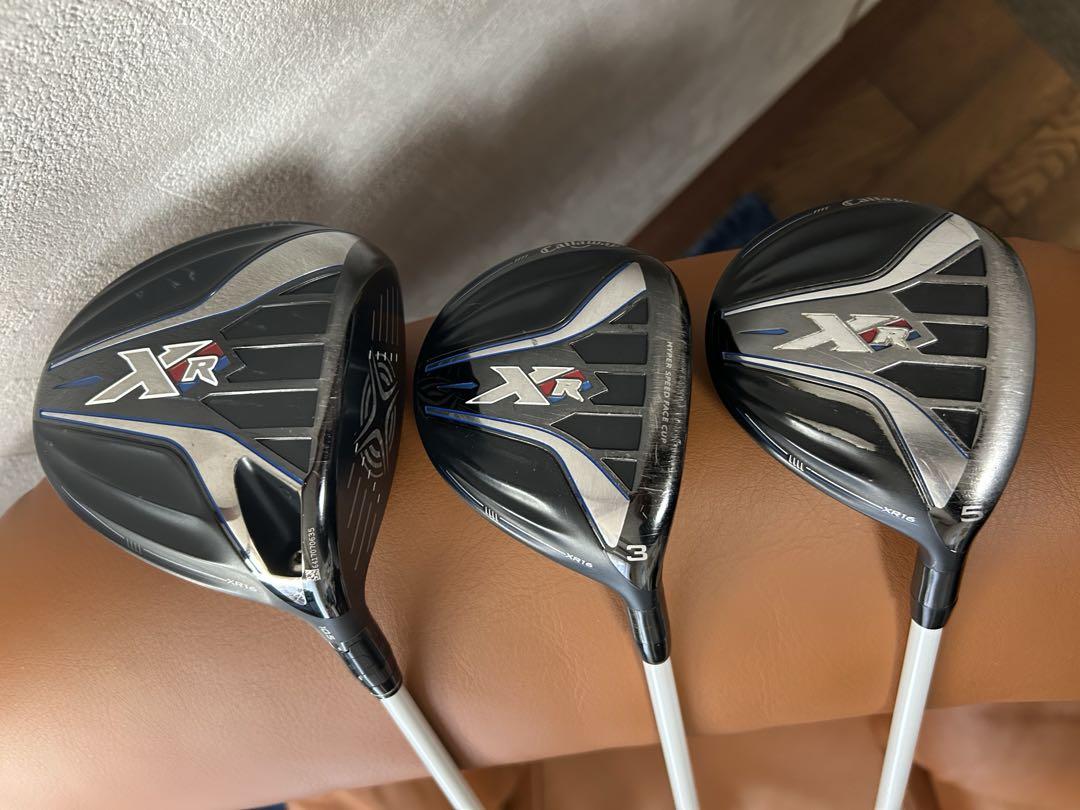 Callaway - キャロウェイ　XR  FW 3本セット　美品 楽天市場】Callaway XR Complete Set キャロウェイ XR