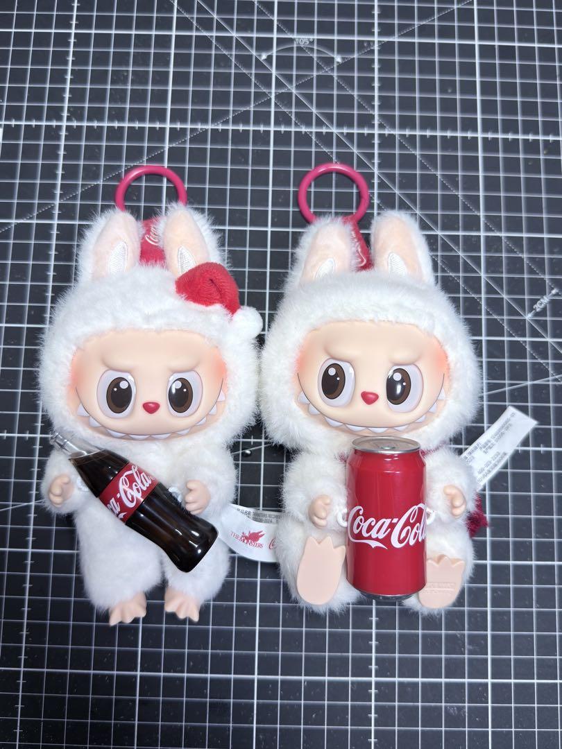 ラブブ LABUBU CocaCola ぬいぐるみ コーラ 2点セット（ポップ
