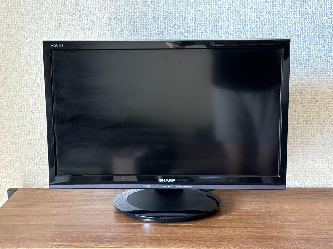 SHARP 液晶カラーテレビ 2T-C19AD 2018年19インチ ブラック シャープ AQUOS 2T-C19AD-B [19インチ ブラック系] 価格比較