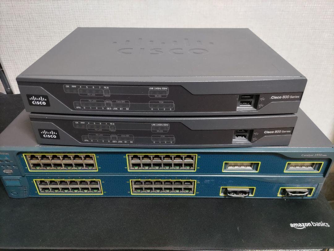 【CCNA、CCNP】Cisco ルータ、L3スイッチ、L2スイッチ色々セット CCNA、CCNP】ルーター、Cisco L3、L2スイッチ2960色々セット