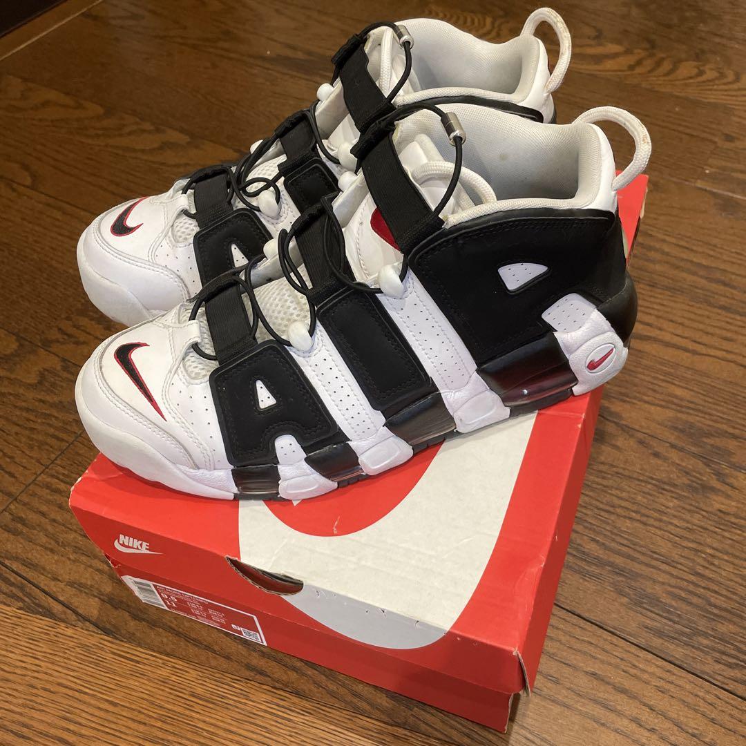 モアテン ゼブラ 27.5 （AIR MORE UPTEMPO ゼブラ 27センチ）