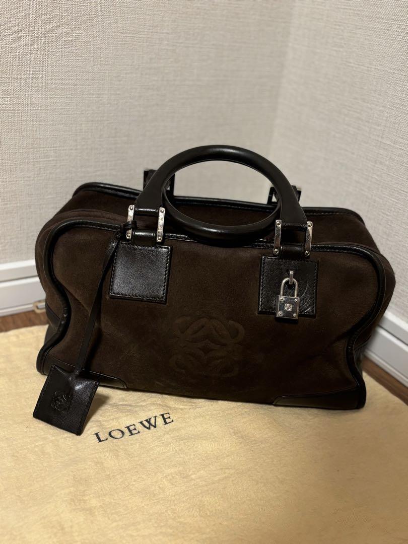 ○極美品○LOEWE ロエベアマソナ28 ハンドバッグ ボストンバッグ