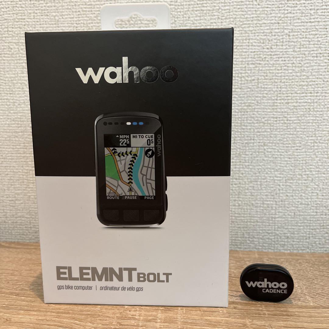 Wahoo ELEMENT BOLT V2 スピード、ケイデンスセンサー付 Amazon.com: Wahoo ELEMNT Bolt V2 GPS Cycling/Bike Computer