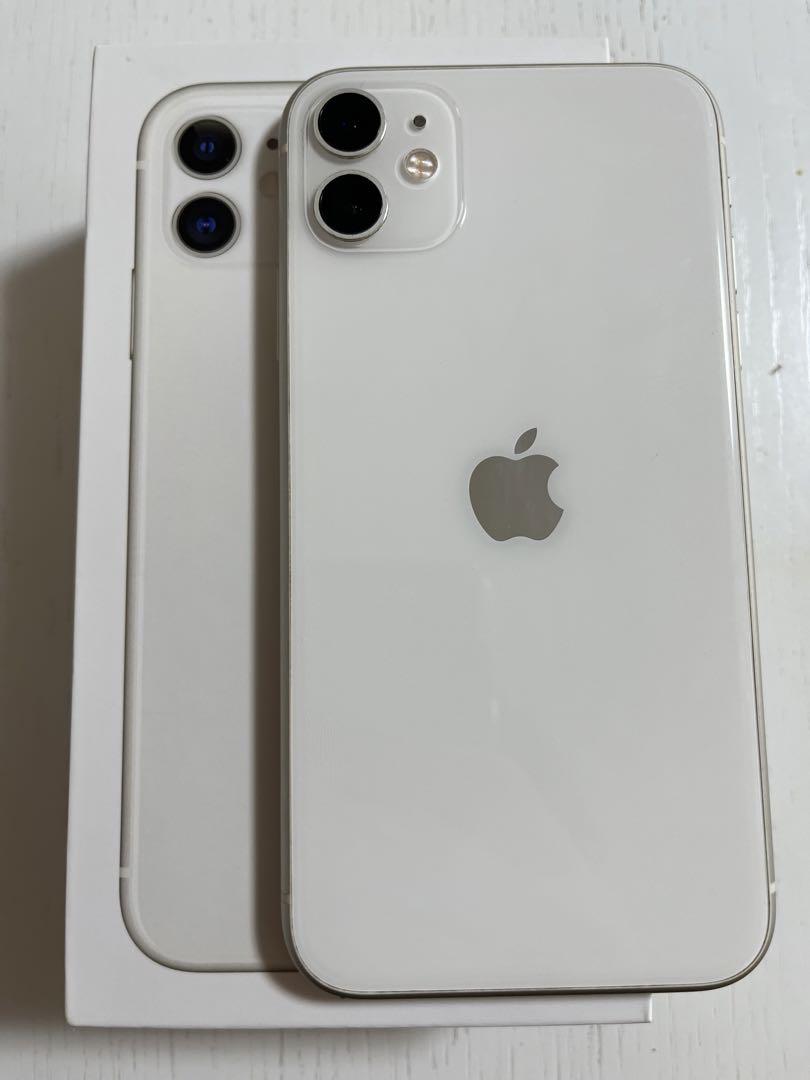 【美品】iPhone 11 ホワイト 64 GB docomo Cランク中古品】 SIMロック解除済 DOCOMO iPhone 11 64 GB White