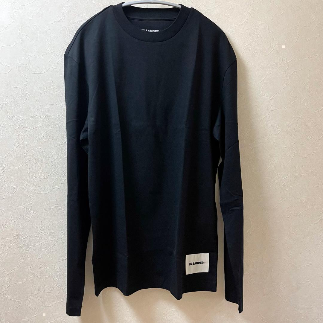 新品　値下不可　JIL SANDER ロゴ ロンT 長袖 Sサイズ　1枚 JIL SANDER ジルサンダー Tシャツ 長袖 ロンT クルーネック 丸首