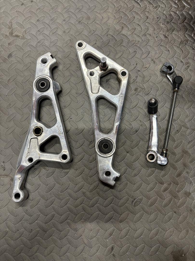 RZ250 RZ350 小川部品　ステッププレート　バックステップ RZ250 RZ350 小川部品 ステッププレート バックステップ（☆旧車
