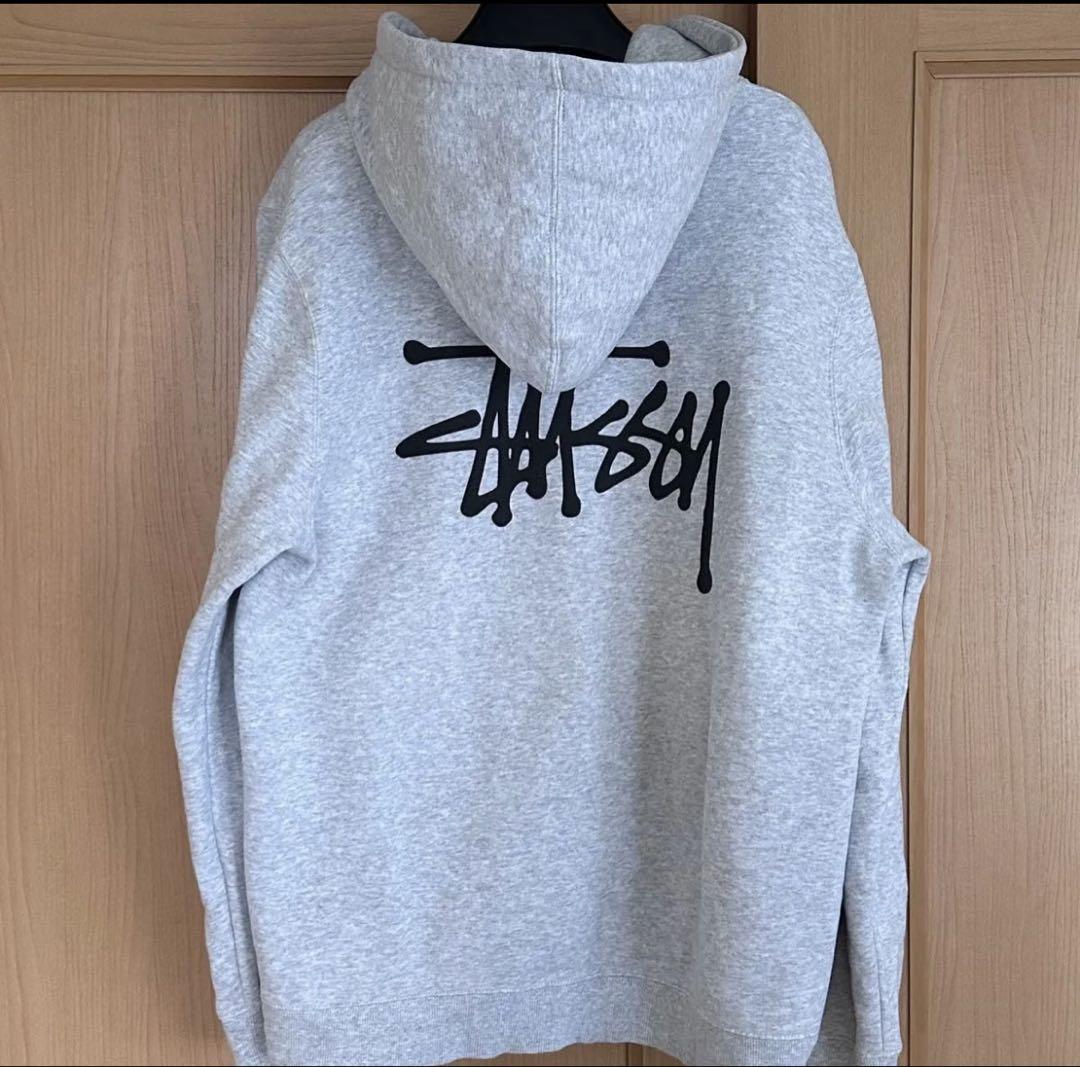 Stussy グレー フード付きパーカー L （楽天市場】stussy