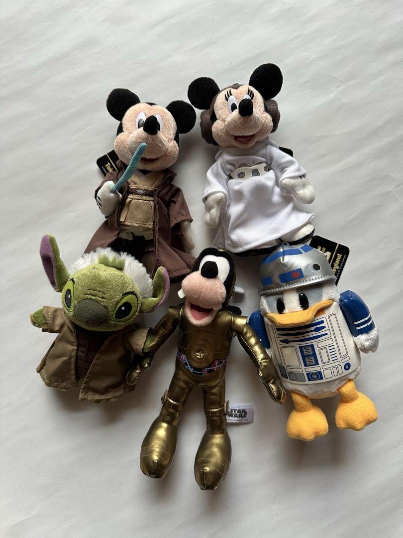 ディズニー　スターウォーズ ぬいぐるみバッジ　4点セット ディズニー スターウォーズ ぬいぐるみバッジ 4点セット - メルカリ