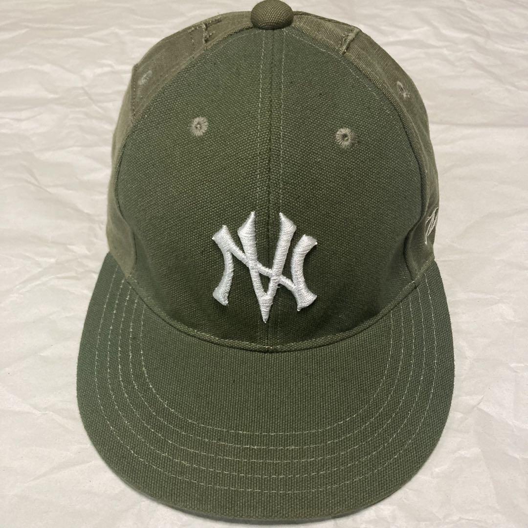NVCLEAR NV LOGO ARMY COTTON CAP ニュークリア ニュークリア NVCLEAR NV LOGO FR ARMY COTTON CAP （Black Dye