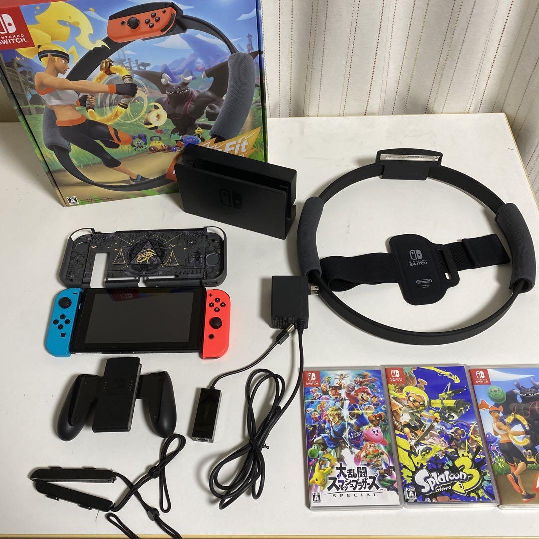 すぐに遊べるセット 中古品 ソフト付属 Nintendo Switch