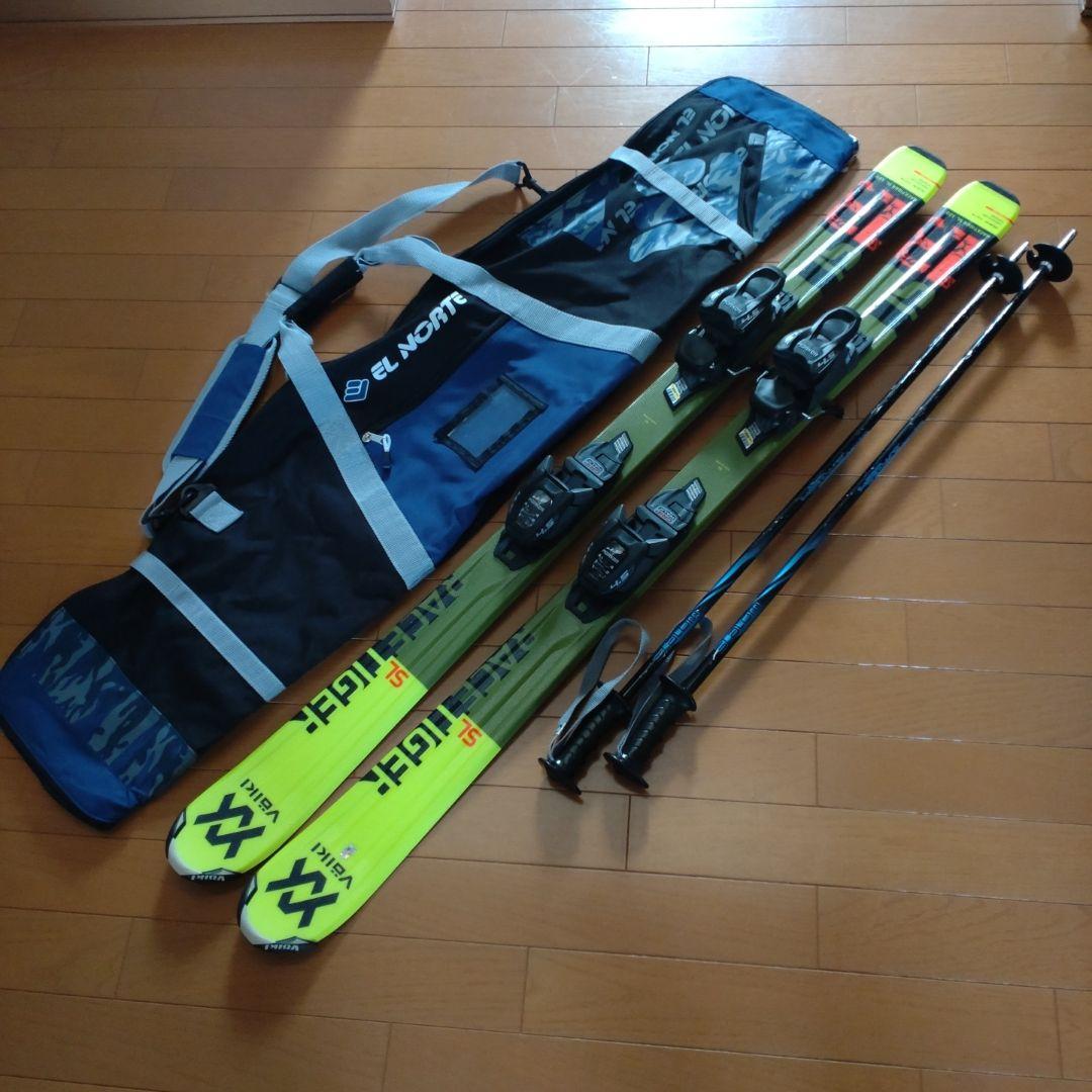 Volkl スキー板120 ストック スキーバッグセット（当店の記念日
