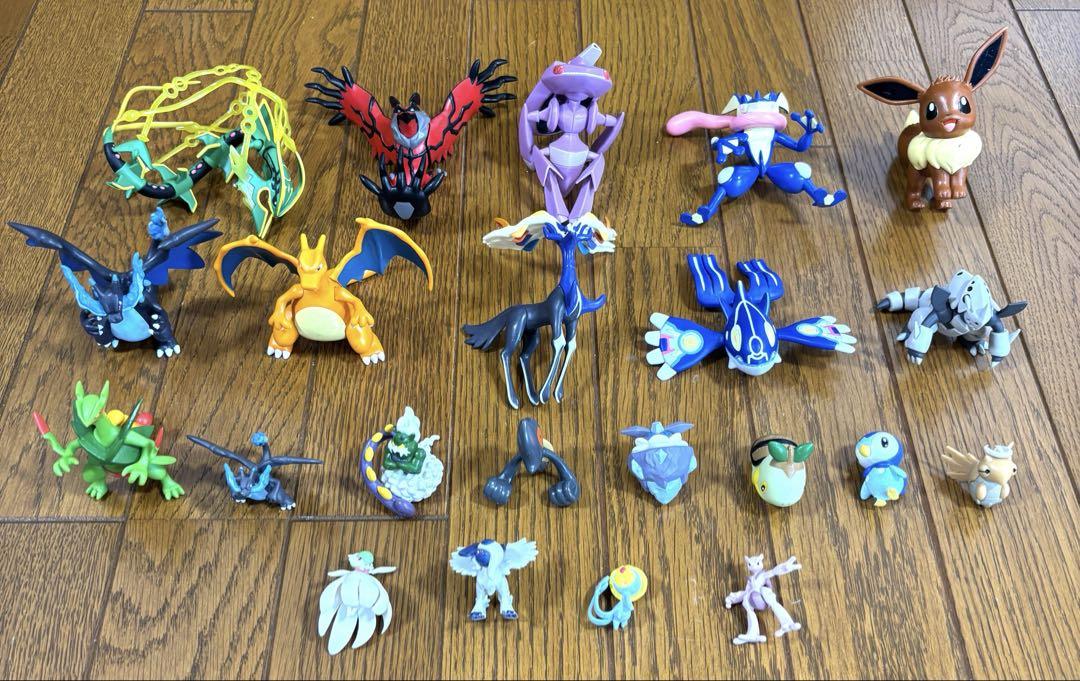 ポケモン　モンコレ　ピカチュウプロジェクト　メガレックウザ　他　22体セット ポケモン モンコレ ピカチュウプロジェクト メガレックウザ 他