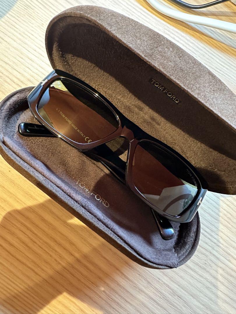TOM FORD Andres-02 TF 986 ブラックサングラス Tom Ford Sunglasses Andres 02 TF-986 52A